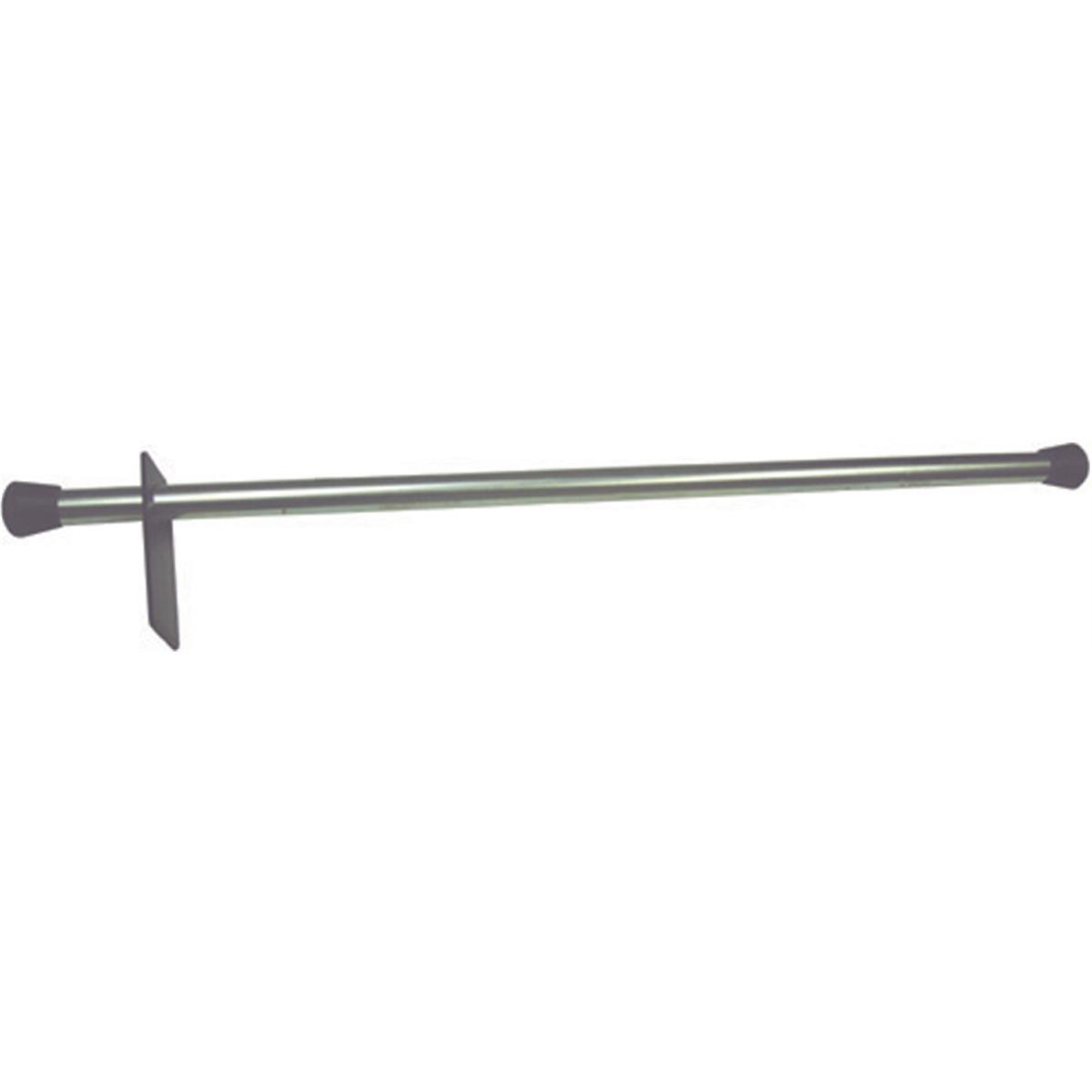 Tire Mechanic's Resource Brake Pedal Depressor — 29in. Length, Nickel Finish, Non-Slip Rubber Caps, Model# TMRBP130